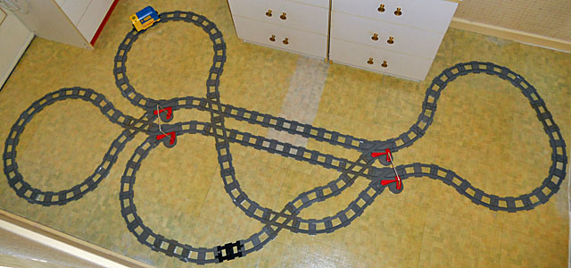 Duplo track layout