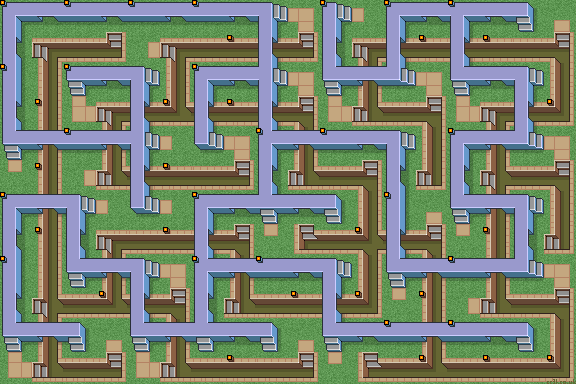 Twin Path Bridge & Trench & 3-edge Wang