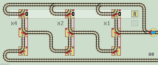 compact flip-flop counter